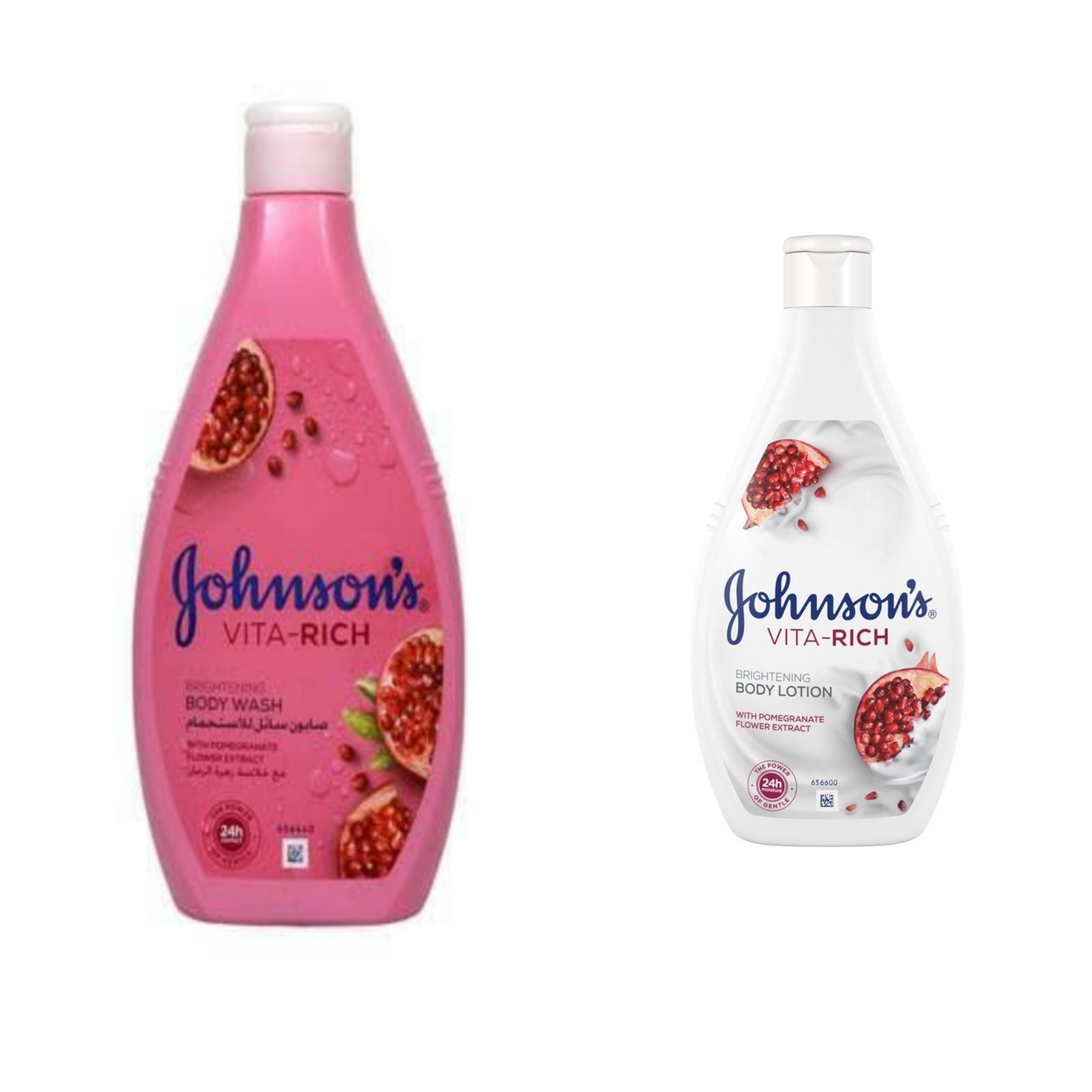 Johnson's Vita Rich Brightening Body wash 750ml & Lotion 350ml Main