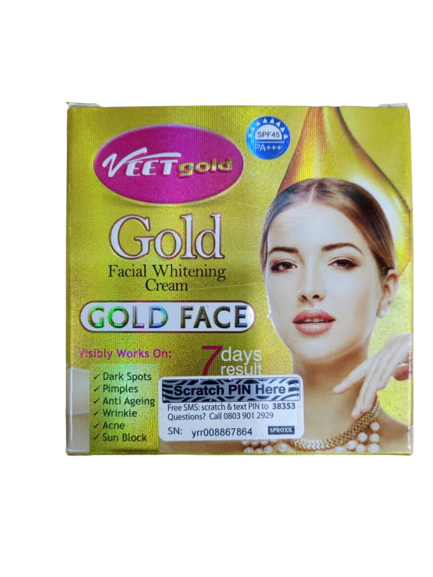 Veet Gold Facial Whitening Cream 30ml Main Market Online