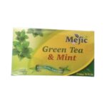 Mejic Green Tea And Mint Herbal Tea - 50g (25 Tea Bags) Pack Of 2 - Image 2