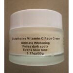 Glutathione Vitamin C Face Cream Ultimate Whitening Fades Dark Spots Evens Skin Tone - 50g - Image 2