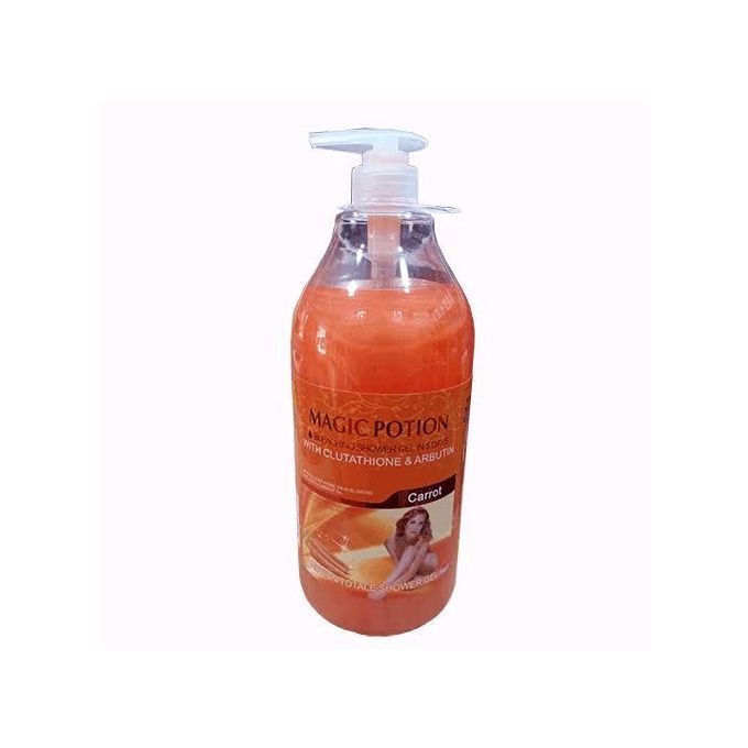 Magic Potion Carrot Skin Bleaching Shower Gel In 5 Days With