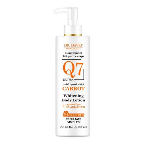 Dr Davey Q7 Carrot Whitening Lotion 500gm