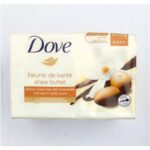 Dove Beauty Bar Soap With Shea Butter & Vanilla - Pack Of 4