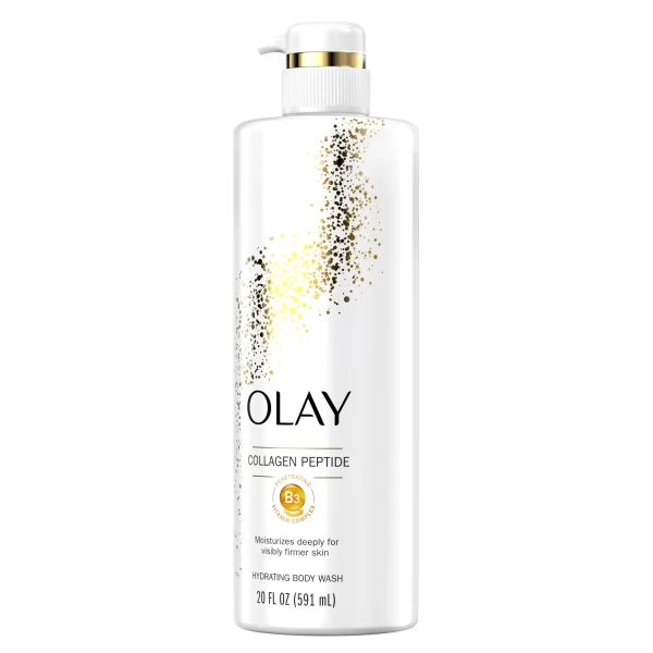 Olay Collagen And Vitamin B3 Cleansing & Firming Body Wash - 17.9 FL OZ/ 530ml - Image 3