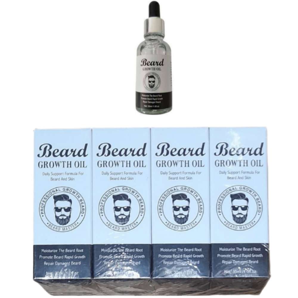 Beard Growth Oil 30ml ×4pcs Main Market Online 8242