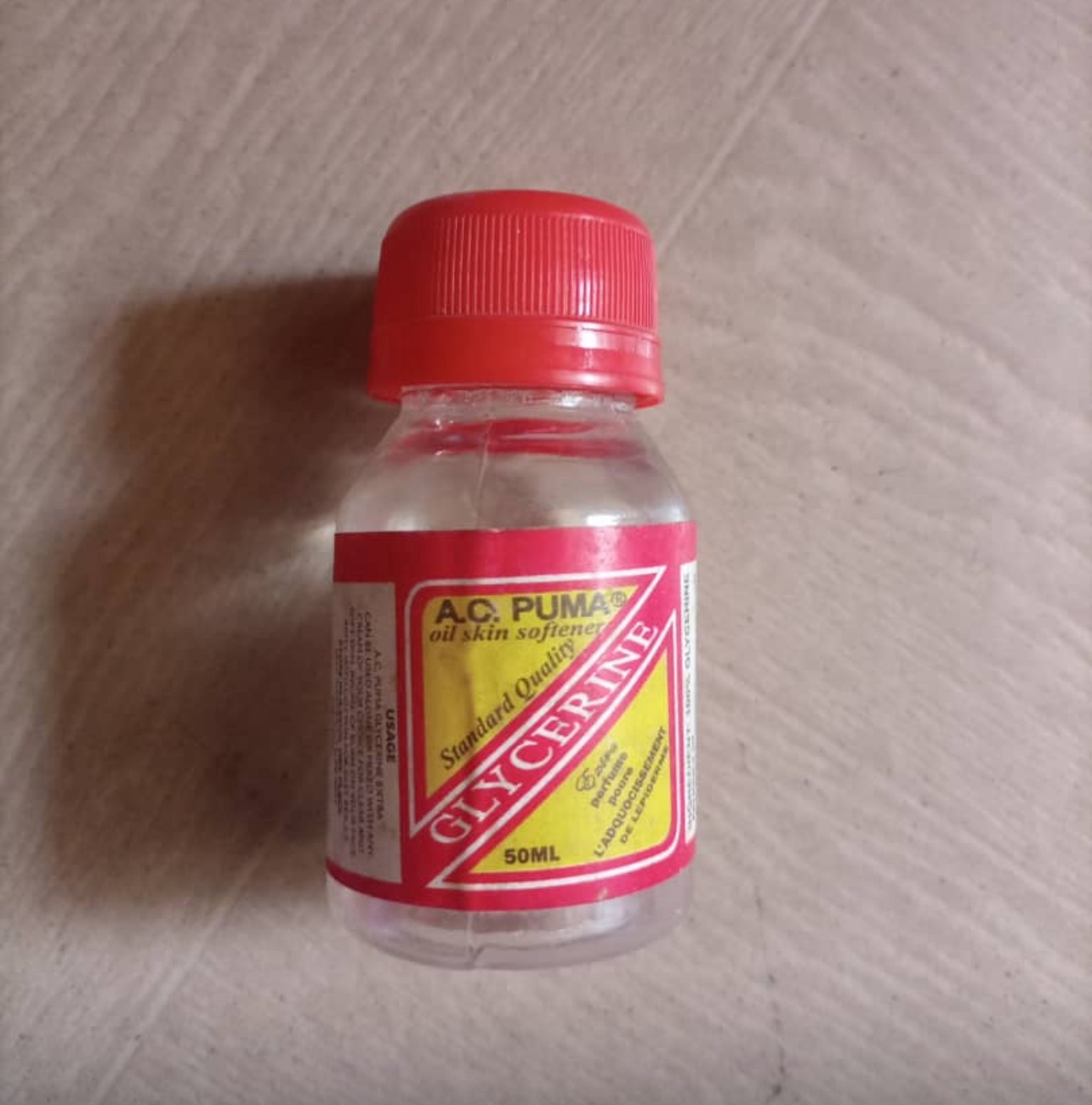 img_0905 AC. Puma Standard Quality Glycerine Oil - 50ml - Image 1