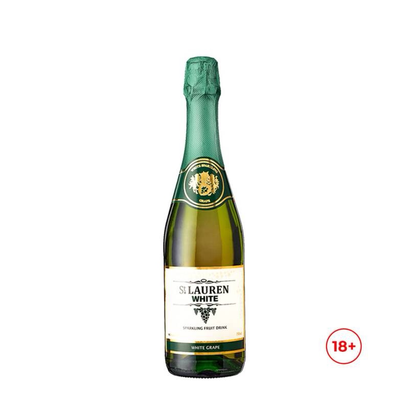 img_2348 St Lauren White Grape Sparkling Fruit Drink - 75cl x 1 Bottle - Image 1