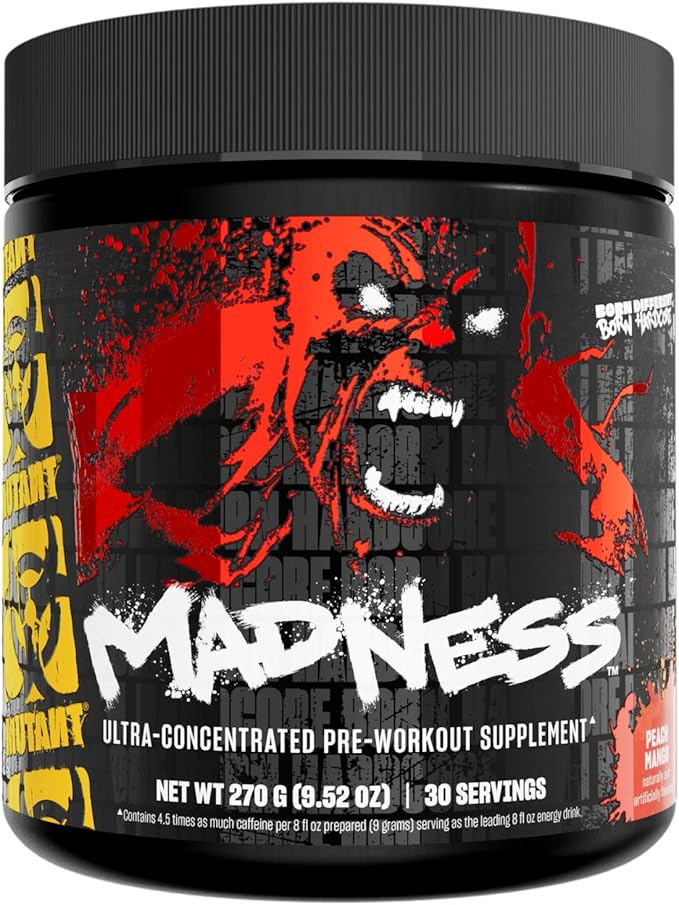 71Xi1txXOwL._AC_SX679_ Madness Ultra Concentrated Pre-Workout Supplement - Image 1