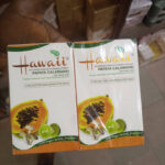 HAWAII Papaya Calamansi Beauty Whitening Soap - 200g. x4