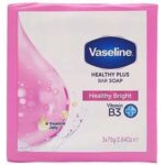 Vaseline Healthy Plus Bar Soap Healty Bright 3 X 75g X3