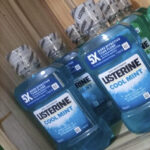 Listerine Cool Mint Milder Taste Mouthwash, 500ml, 5X More Effective Than Floss - Zero Alcohol(UK)