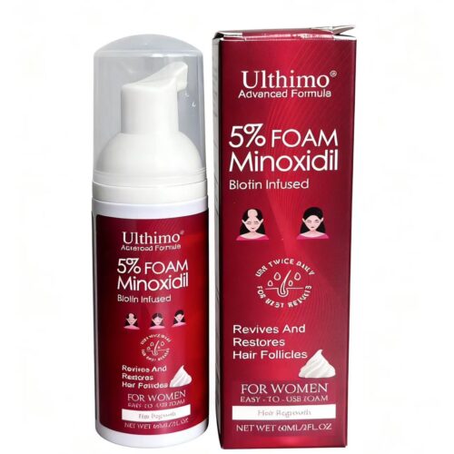 Minoxidil 5% Topical Foam, Hair Regrowth Treatment for Women, 2fl oz