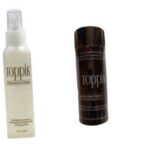 Dark Brown Hair Fiber+ Milky Hold Spray