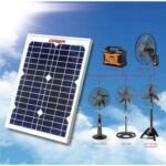 Solar Panel 20v DC12V-in For Rechargeable Fan