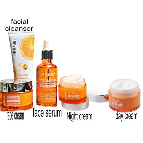 Vitamin C Cleanser + Serum+ Face Cream + Day & Night Creams
