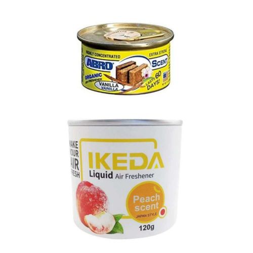 Organic Air Freshener Vanilla & Ikeda Peach Liquid Scent