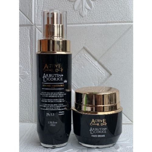 Caviar Drip Arbutin Licorice Whitening Oil & Face Cream