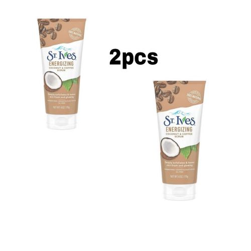 Energizing Coconut And Coffee Scrub 170g. X2PCS