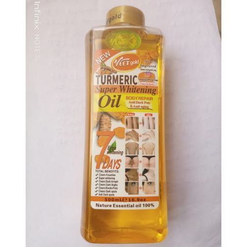 Turmeric Super Whitenin Body Repair Oil 500ml(small Size)