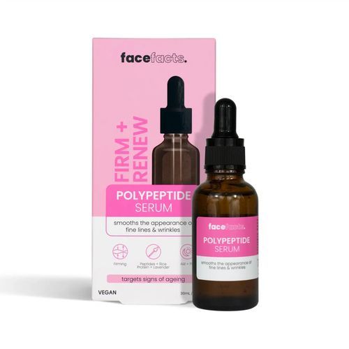 Face Facts Firm + Renew Polypeptide Retinol Serum 30ml.