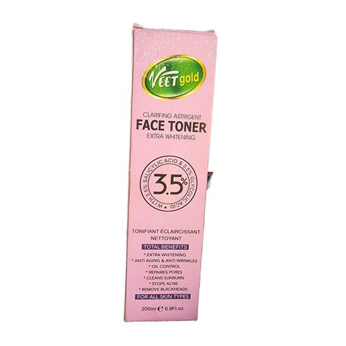 Veetgold Clarifying Astringent Face Toner Extra Whitening-200ml