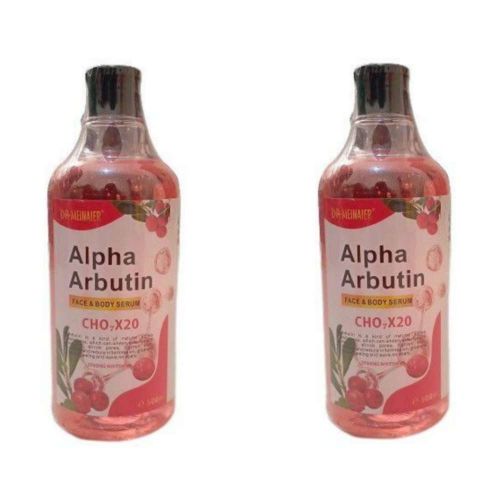 Alpha Arbutin Face & Body Serum 500ml ×2
