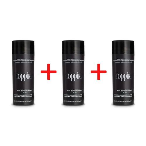 Hair Building Fiber 27.5g-Black 3pcs
