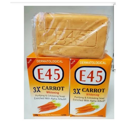3× Carrot Purifying & Exfoliating Soap 2pcs