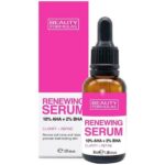 Beauty Formulas Renewing Serum 10% AHA + 2% BHA – 30ml