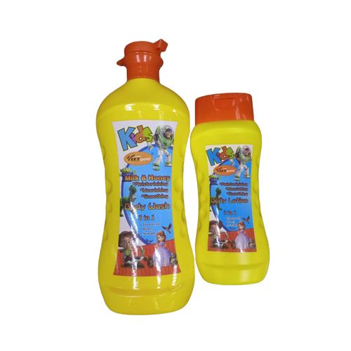 Kids Milk And Honey Body Lotion And Body Wash