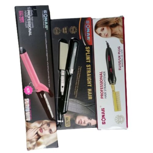 1-1466.jpg Sonar Professional And Very Durable Hair Straightener,Hot Comb And Hair Curl