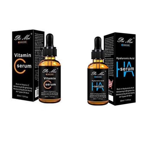 Vitamin C & HA Serum Set