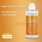 Gold Face Toner Glycerin & Rose Water ×2