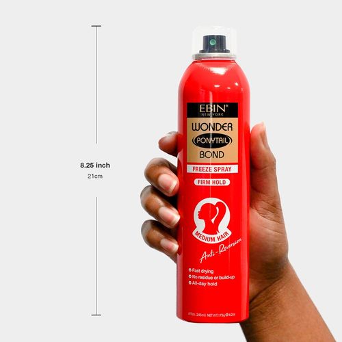 Wonder Ponytail Bond Freeze Spray - Firm Hold 175g