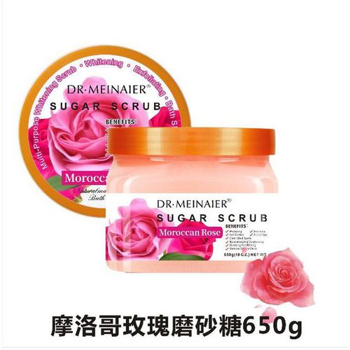 Moroccan Rose Sugar Scrub AHA 30% + BHA 2%
