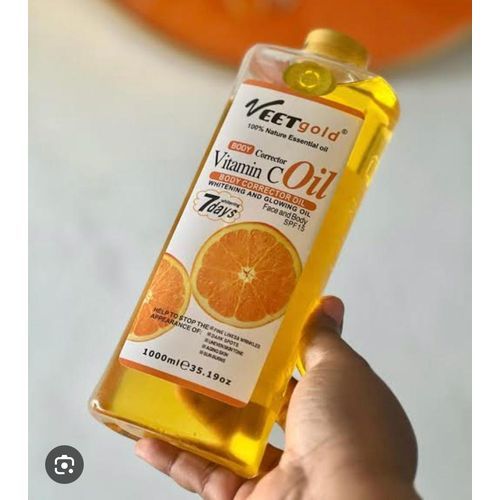 VITAMIN C BODY CORRECTOR FACE AND BODY OIL 1000ml
