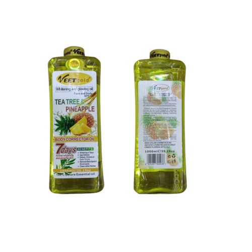 Tea Tree And Pineapple Body Corrector Oil 1000ml