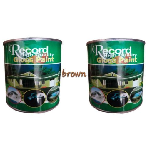 High Quality Gloss Paint- Brown 2pcs