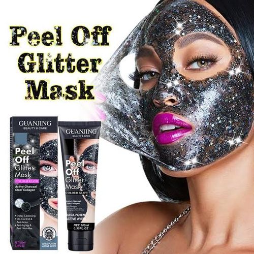 Peel Off Glitter Mask Active Charcoal
