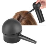 Black Hair Building Fibers + Applicator