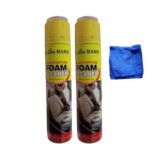 De Gee Multi-purpose Foam Cleaner X2pcs And Free Towel