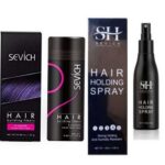 SEVICH Hair In 5 Sec Black Hair Fiber & Hold Spray