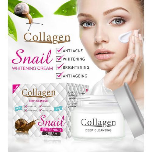 Snail Collagen Deep Cleansing Whitening Cream