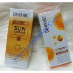 Dr Rashal Anti Ageing Sun Cream And Vitamin C Serum