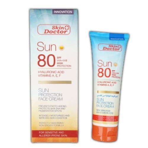 Skin Doctor Sun Screen SPF 80 With Hyaluronic Acid