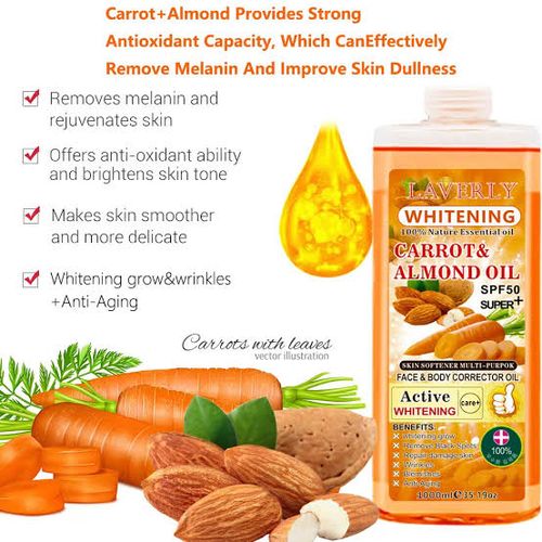 Carrot And Almond Body Corrector Oil 1000ml