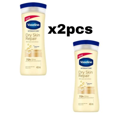 Intensive Care Dry Skin Repair Body Lotion 400ml X2pcs