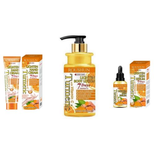 Turmeric Vitamin C Hand Cream+ Lotion & Serum