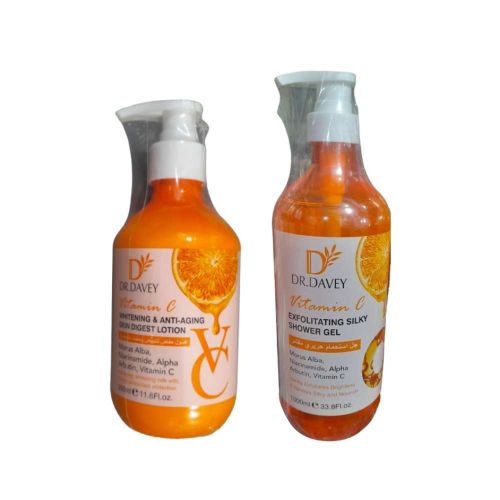 Dr Davey Vitamin C Lotion & Exfoliating Shower Gel