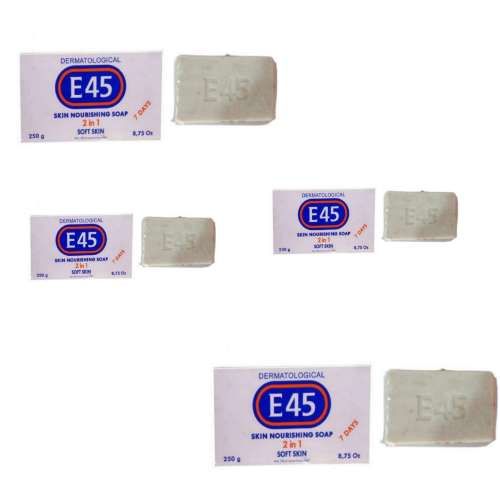 Moisturising E45 Bar Soap 4pcs